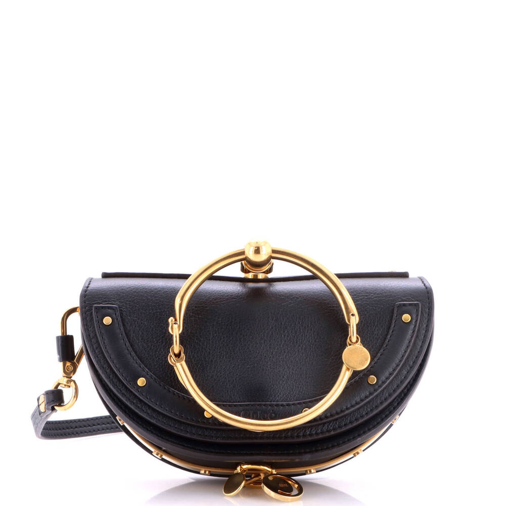 Chloe Mini Nile Crossbody Bag Leather